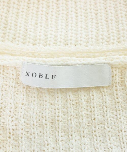 NOBLE（ノーブル）ニット・セーター 白 サイズ:F レディース/2200682683029