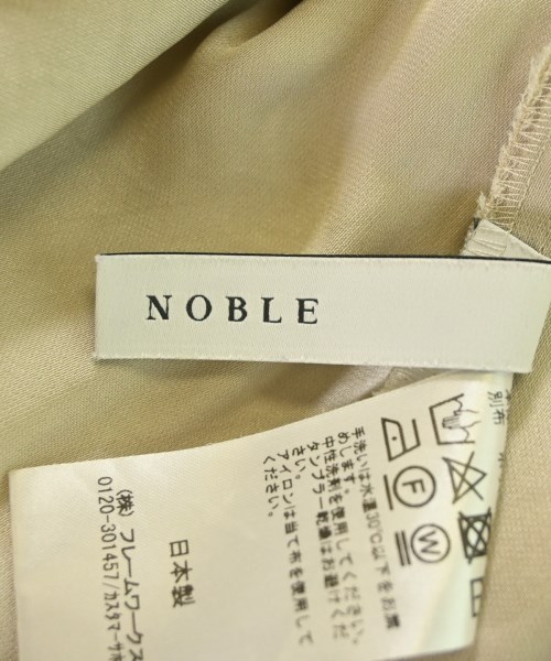 NOBLE（ノーブル）ブラウス ベージュ サイズ:F レディース/2200684621098