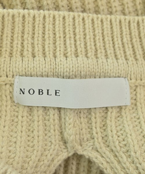 NOBLE（ノーブル）ニット・セーター ベージュ サイズ:F レディース/2200680294012