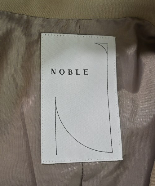 NOBLE（ノーブル）テーラードジャケット ベージュ サイズ:34(XS位) レディース/2200679653042