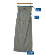 NOBLE（ノーブル）ロング・マキシ丈スカート グレー サイズ:36(S位) レディース/2200679653257