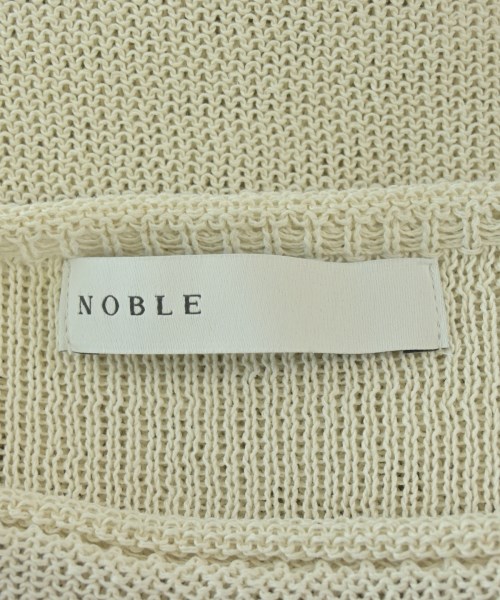 NOBLE（ノーブル）ニット・セーター 白 サイズ:F レディース/2200684632049