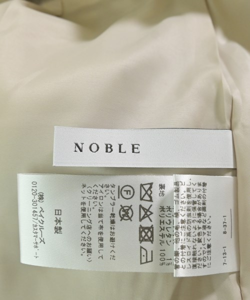 NOBLE（ノーブル）オールインワン/サロペット ベージュ サイズ:38(M位) レディース/2200688207014