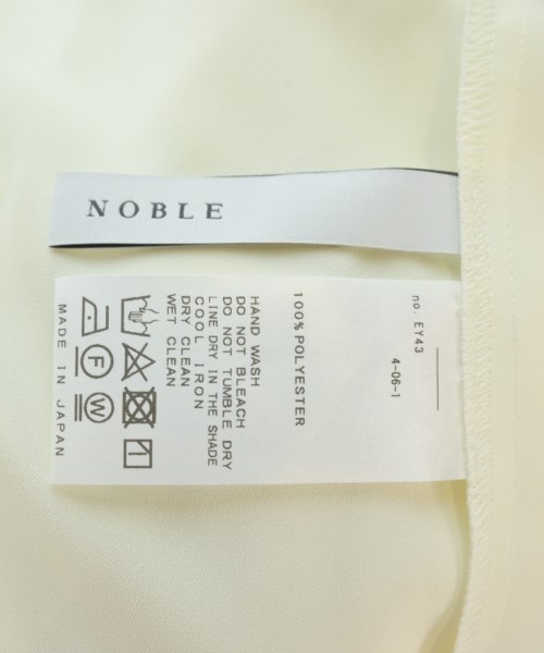 NOBLE（ノーブル）ブラウス 白 サイズ:F レディース/2200685969021