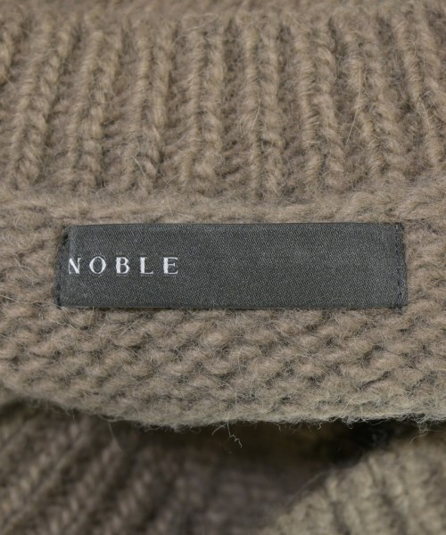 NOBLE（ノーブル）ベスト 茶 サイズ:-(XL位) レディース/2200684358048