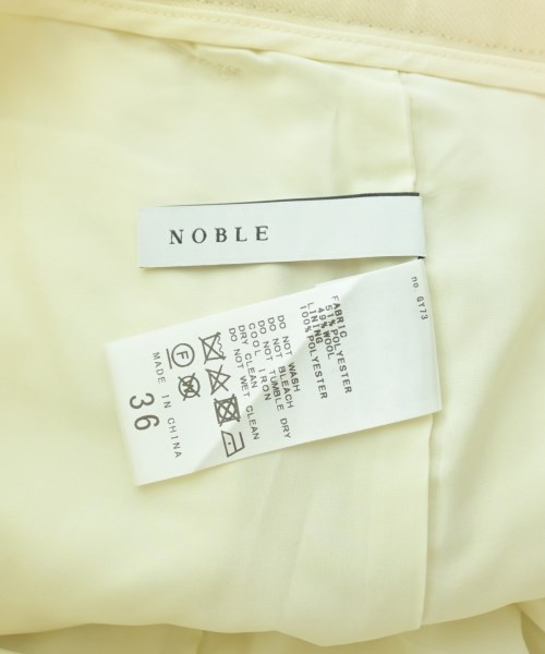 NOBLE（ノーブル）スラックス 黄 サイズ:36(S位) レディース/2200684358161