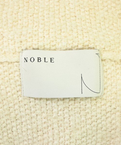 NOBLE（ノーブル）ニット・セーター 白 サイズ:F レディース/2200691231013