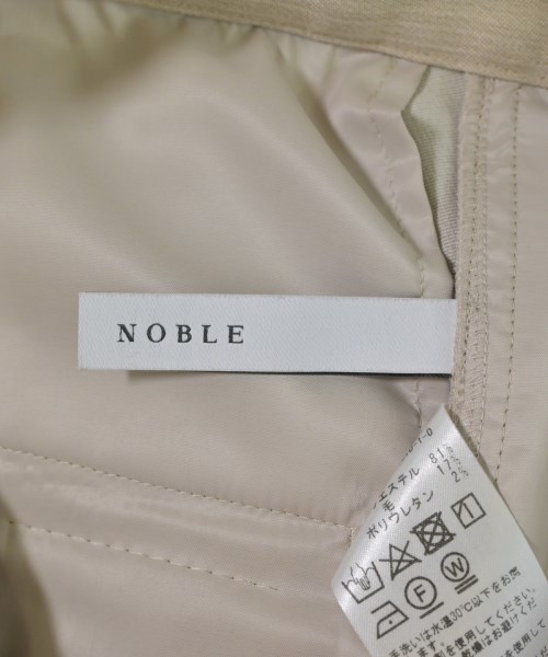 NOBLE（ノーブル）スラックス ベージュ サイズ:38(M位) レディース/2200691374031