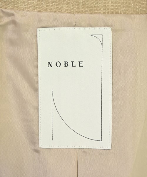 NOBLE（ノーブル）テーラードジャケット ベージュ サイズ:34(XS位) レディース/2200687176090