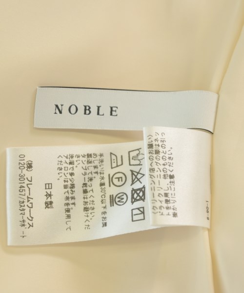 NOBLE（ノーブル）ワンピース 白 サイズ:F レディース/2200692597026