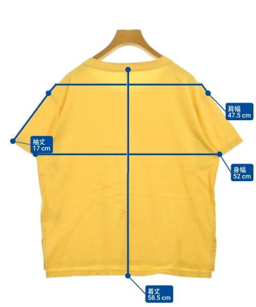 journal standard luxe（ジャーナルスタンダードラックス）Tシャツ・カットソー 黄 サイズ:S レディース/2200632192069