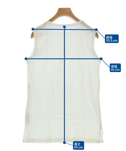 journal standard luxe（ジャーナルスタンダードラックス）ノースリーブ 白 サイズ:-(M位) レディース/2200630977057