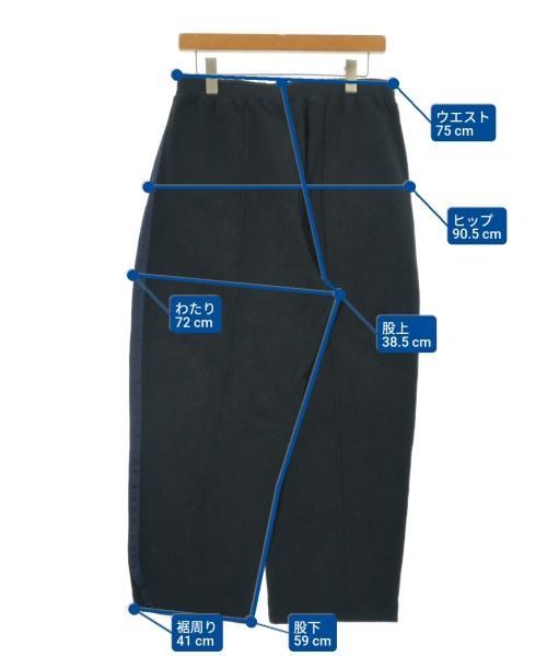 journal standard luxe（ジャーナルスタンダードラックス）スウェットパンツ 黒 サイズ:-(L位) レディース/2200634460432