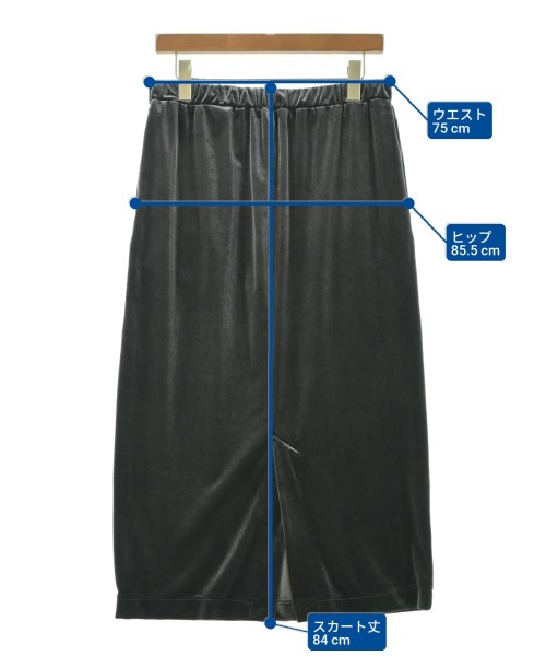 journal standard luxe（ジャーナルスタンダードラックス）ロング・マキシ丈スカート グレー サイズ:F レディース/2200635471185