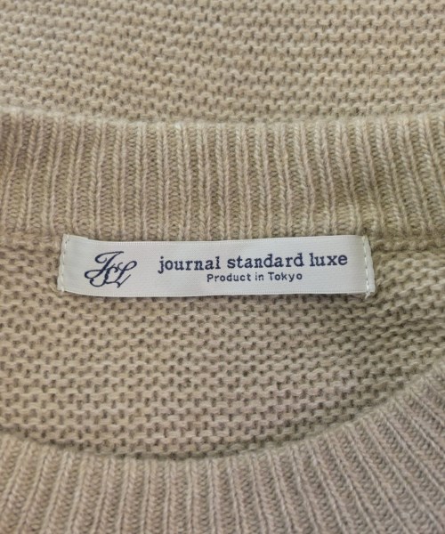 journal standard luxe（ジャーナルスタンダードラックス）ニット・セーター ベージュ サイズ:F レディース/2200616726143