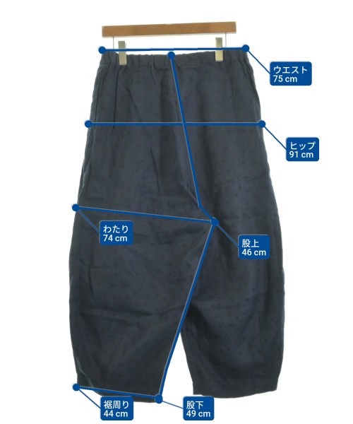 journal standard luxe（ジャーナルスタンダードラックス）クロップドパンツ 紺 サイズ:-(M位) レディース/2200633723033