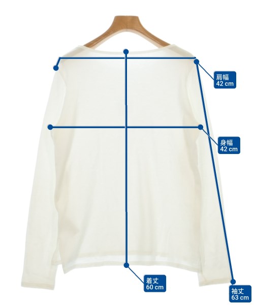 journal standard luxe（ジャーナルスタンダードラックス）Tシャツ・カットソー 白 サイズ:F レディース/2200611482020