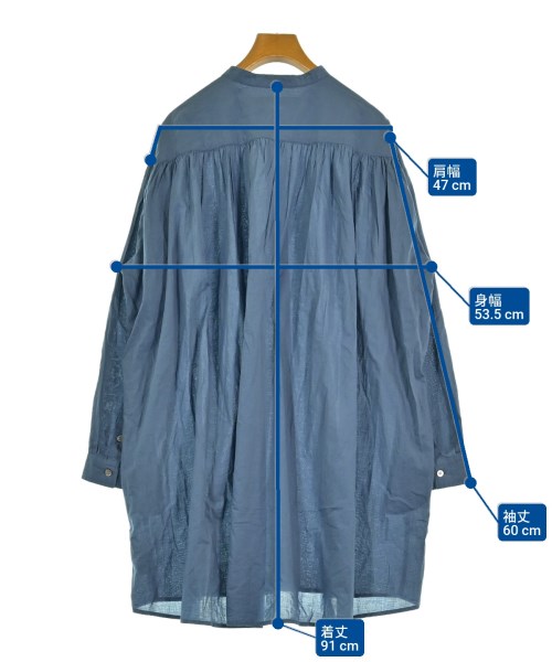journal standard luxe（ジャーナルスタンダードラックス）カジュアルシャツ 青 サイズ:-(M位) レディース/2200606776110