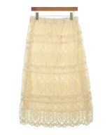 journal standard luxe（ジャーナルスタンダードラックス）ロング・マキシ丈スカート 白 サイズ:-(L位) レディース/2200607457025