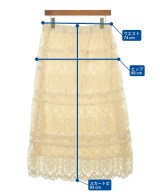 journal standard luxe（ジャーナルスタンダードラックス）ロング・マキシ丈スカート 白 サイズ:-(L位) レディース/2200607457025