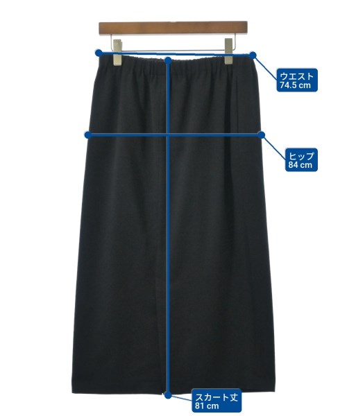 journal standard luxe（ジャーナルスタンダードラックス）ロング・マキシ丈スカート 黒 サイズ:-(L位) レディース/2200670097456