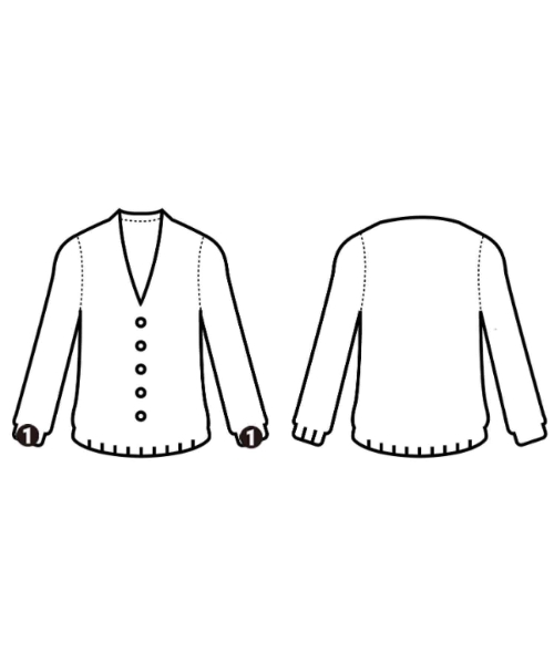 journal standard luxe（ジャーナルスタンダードラックス）カーディガン 青 サイズ:F レディース/2200677137063