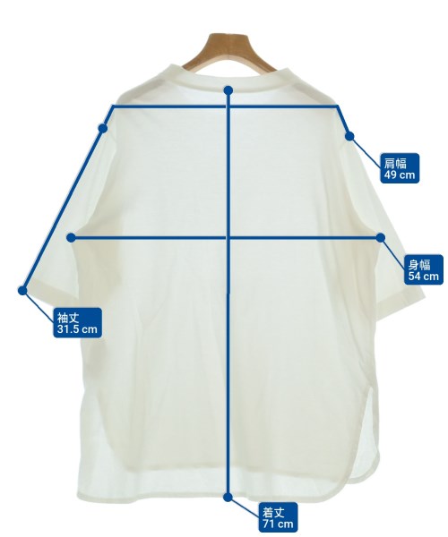 journal standard luxe（ジャーナルスタンダードラックス）Tシャツ・カットソー 白 サイズ:F レディース/2200674963412