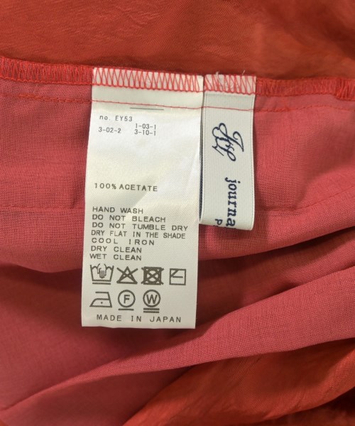 journal standard luxe（ジャーナルスタンダードラックス）ロング・マキシ丈スカート 赤 サイズ:F レディース/2200647780046