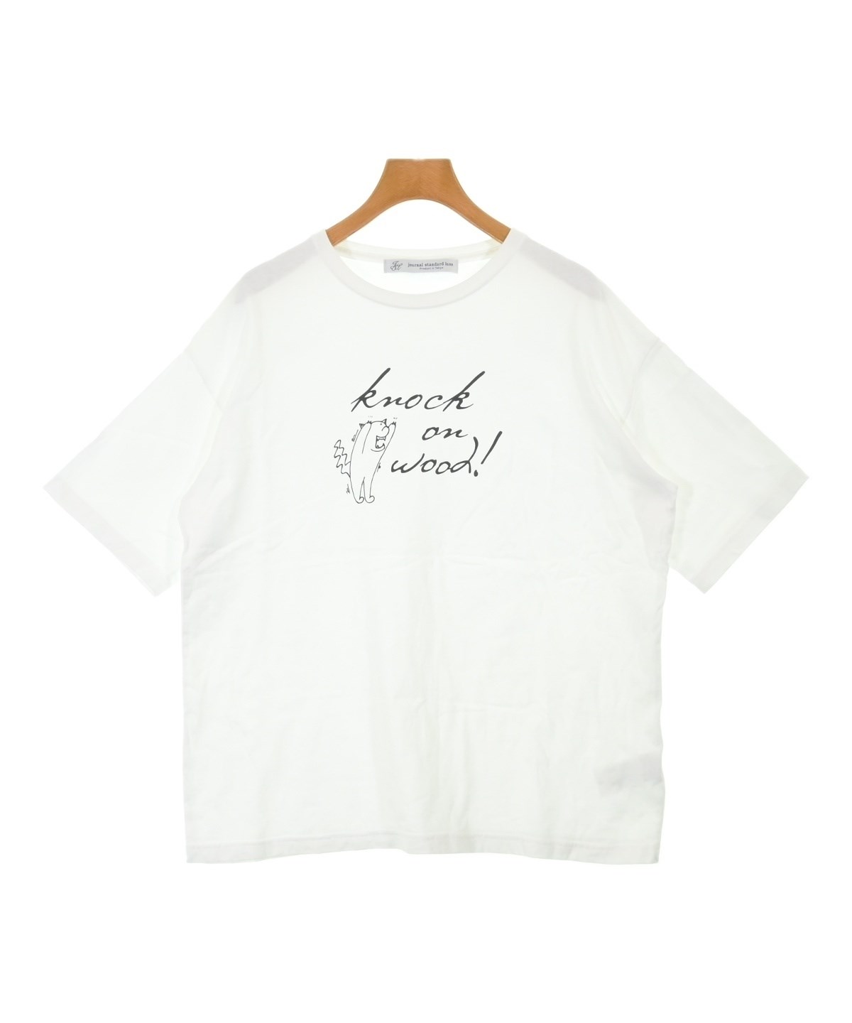 新品】journal standard luxe ロゴTシャツ 白 journal standard luxe