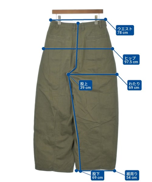 journal standard luxe（ジャーナルスタンダードラックス）カーゴパンツ カーキ サイズ:M レディース/2200710010322