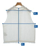 journal standard luxe（ジャーナルスタンダードラックス）ベスト 白 サイズ:-(M位) レディース/2200682973038