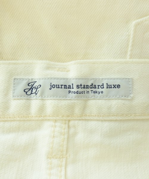 journal standard luxe（ジャーナルスタンダードラックス）デニムパンツ 白 サイズ:L レディース/2200684435053