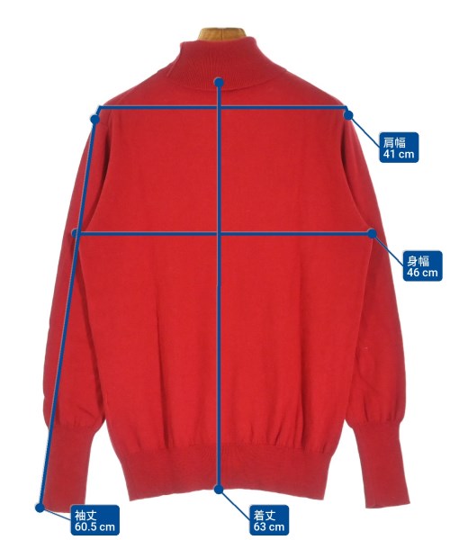 journal standard luxe（ジャーナルスタンダードラックス）ニット・セーター 赤 サイズ:-(XL位) レディース/2200684506074