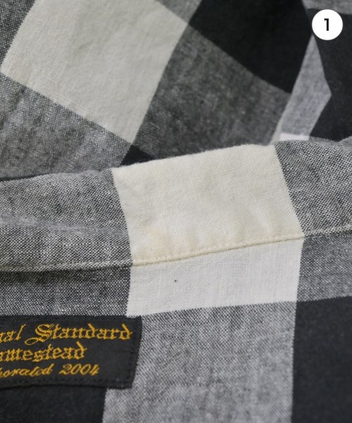 J.S.Homestead（ジェーエスホームステッド）カジュアルシャツ 黒 サイズ:L メンズ/2200627733109