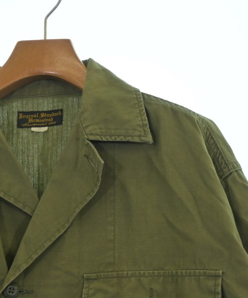 J.S.Homestead（ジェーエスホームステッド）カジュアルシャツ カーキ サイズ:M メンズ/2200622943046