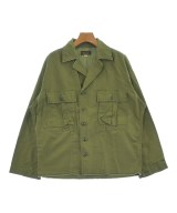 J.S.Homestead（ジェーエスホームステッド）カジュアルシャツ カーキ サイズ:M メンズ/2200622943046