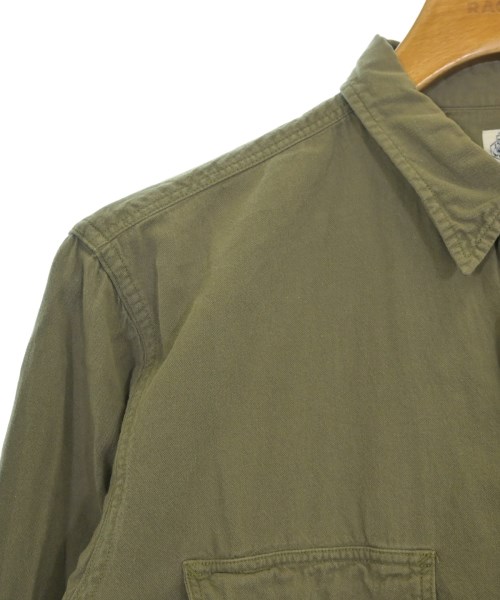 J.S.Homestead（ジェーエスホームステッド）カジュアルシャツ カーキ サイズ:M メンズ/2200626042301