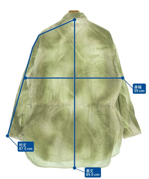 J.S.Homestead（ジェーエスホームステッド）カジュアルシャツ 緑 サイズ:M メンズ/2200618222025