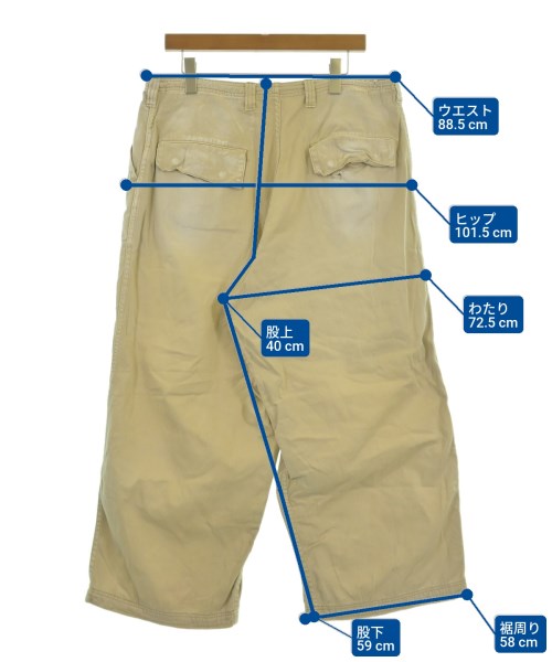 J.S.Homestead（ジェーエスホームステッド）カーゴパンツ ベージュ サイズ:M メンズ/2200618222056