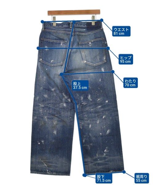 J.S.Homestead（ジェーエスホームステッド）デニムパンツ 紺 サイズ:M メンズ/2200619872069