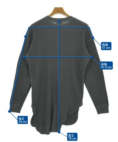 J.S.Homestead（ジェーエスホームステッド）Tシャツ・カットソー グレー サイズ:S メンズ/2200688669751