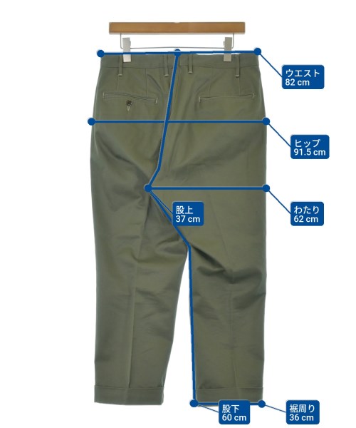 J.S.Homestead（ジェーエスホームステッド）チノパン カーキ サイズ:L メンズ/2200656529063