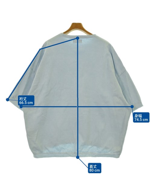 J.S.Homestead（ジェーエスホームステッド）Tシャツ・カットソー 青 サイズ:F メンズ/2200642252319