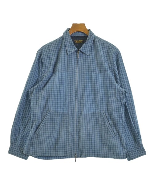 J.S.Homestead(ジェーエスホームステッド)カジュアルシャツ 青 サイズ:M/2200661878026