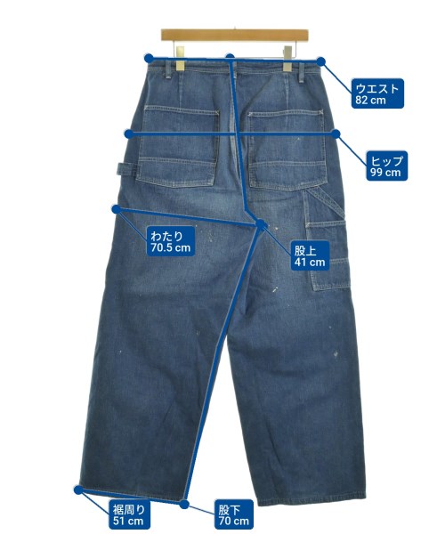 J.S.Homestead（ジェーエスホームステッド）デニムパンツ 青 サイズ:M メンズ/2200661878064