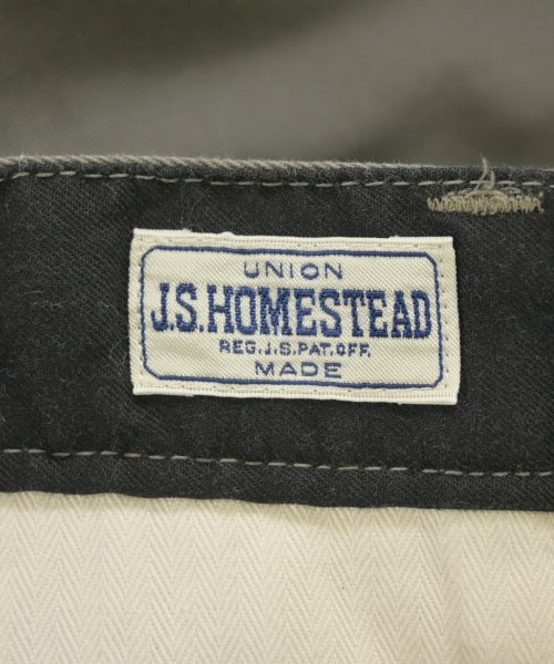 J.S.Homestead（ジェーエスホームステッド）クロップドパンツ カーキ サイズ:M メンズ/2200650526013