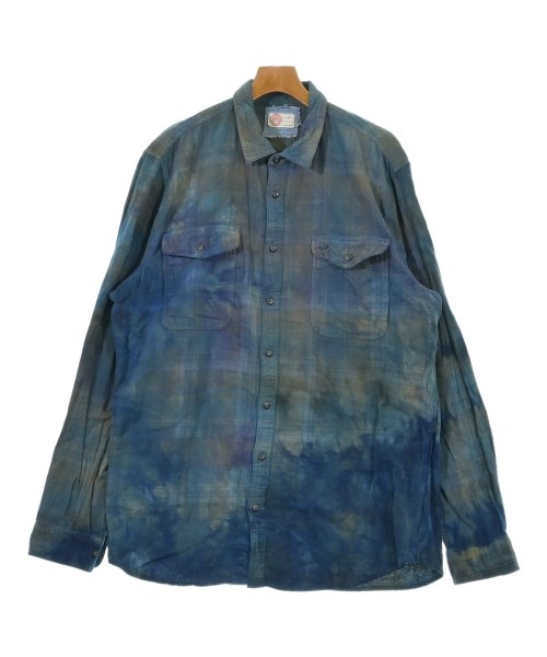 J.S.Homestead(ジェーエスホームステッド)カジュアルシャツ 青 サイズ:-(XL位)/2200653617060