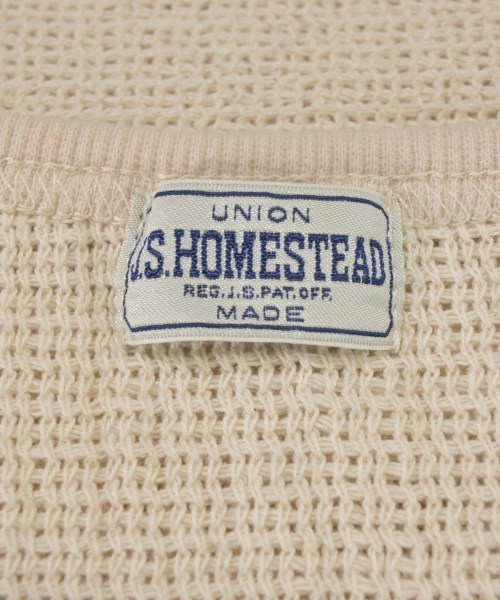 J.S.Homestead（ジェーエスホームステッド）Tシャツ・カットソー ベージュ サイズ:M メンズ/2200686135203