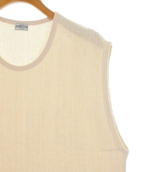 J.S.Homestead（ジェーエスホームステッド）Tシャツ・カットソー ベージュ サイズ:M メンズ/2200686135203
