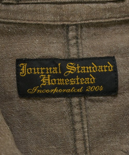 J.S.Homestead（ジェーエスホームステッド）カジュアルシャツ 茶 サイズ:M メンズ/2200691865058